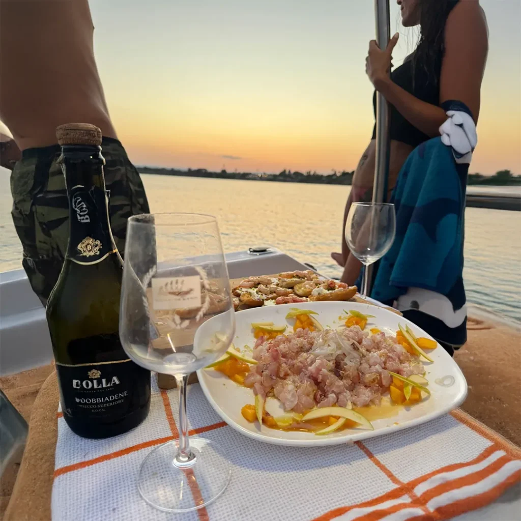 Cop degustazione a bordo